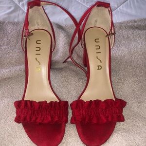 Unisa red heels